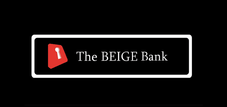 The Biege Bank Logo